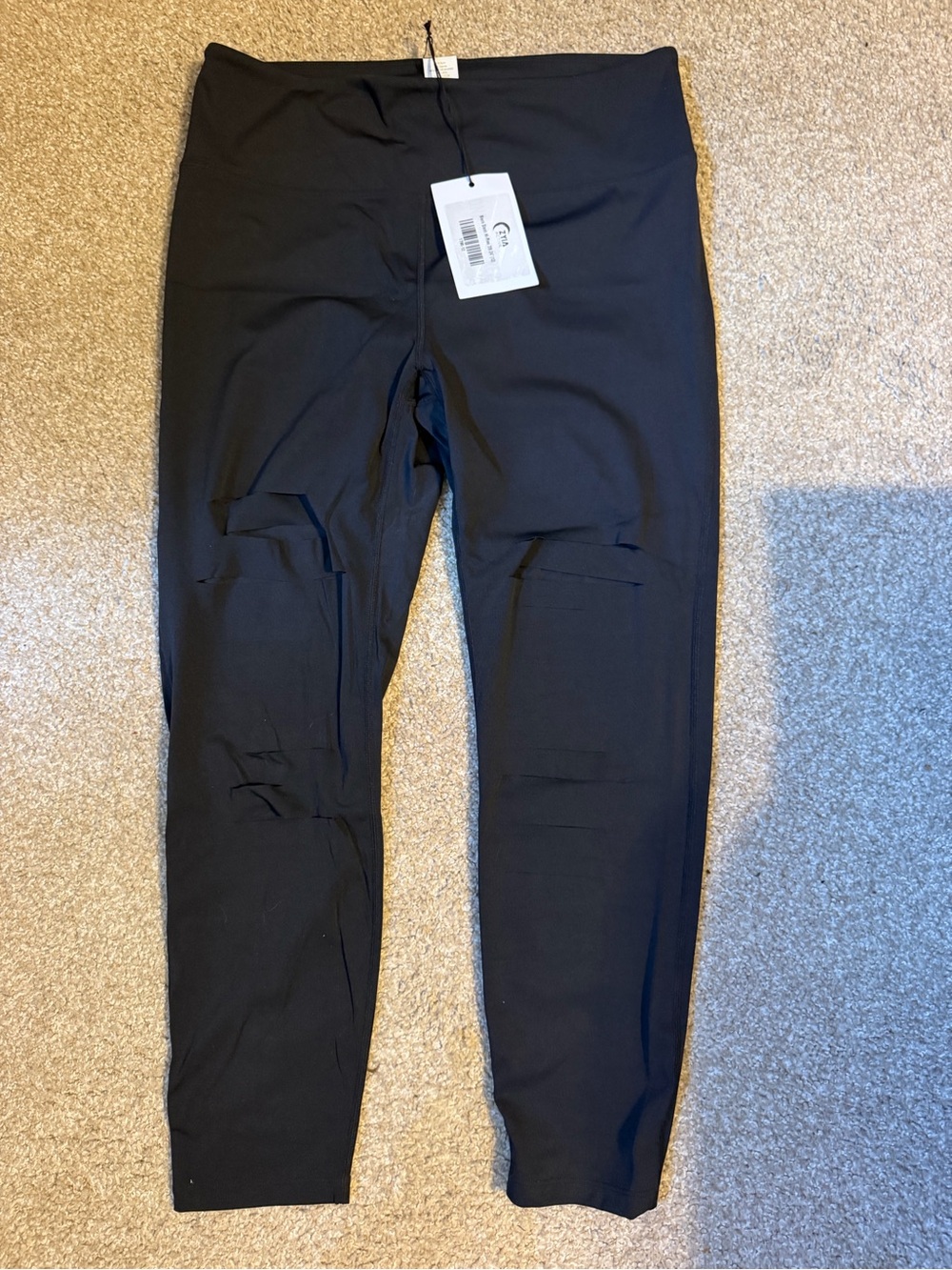 ZYIA Kids Black Performance Leggings